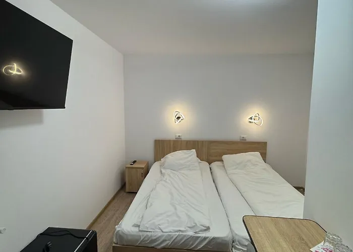 Quarto em Acomodações Particulares Pensiunea Aries *