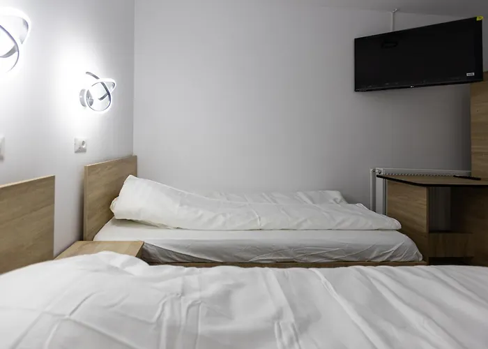 Quarto em Acomodações Particulares Pensiunea Aries Craiova